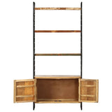 4-Tier Bookcase 80x30x180 cm Solid Reclaimed Wood 284419