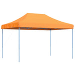Foldable Party Tent Pop-Up Orange 410x279x315 cm 4005009