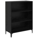Highboard Black Oak 69.5 x 34 x 180 cm Engineered Wood 3416188
