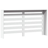 Radiator Cover White 149x20x82 cm Engineered Wood 852699