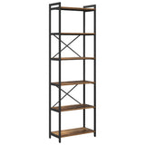 Bookshelf Old wood 60 x 30 x 189.5 cm Engineered Wood 868381