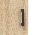 Highboard Sonoma Oak 69.5x34x180 cm Engineered Wood 3190024