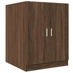 ZNTS Washing Machine Cabinet Brown Oak 71x71.5x91.5 cm 813196