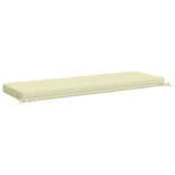 2-Piece Bench Cushions SOEST 2 pcs 100% Polyester Cream 950333