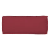Pallet Cushion Set 2 pcs Wine Red 100 x 40 x 8 cm Oxford Fbric 42001694