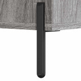 Highboard Grey Sonoma 34.5x34x180 cm Engineered Wood 3200335