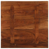 Table Top 50x50x3.8 cm Square Solid Wood Reclaimed 371250
