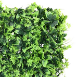 Artificial Leaf Fence 24 pcs Green 40x60 cm 366645