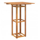 Bistro Table 75x75x110 cm Solid Wood Acacia 319187