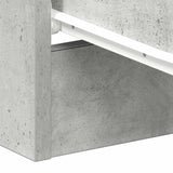 Bedside Cabinets 2 pcs Concrete Grey 38x35x56 cm Engineered Wood 800459