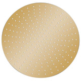 Rain Shower Head Stainless Steel 50 cm Round Gold 147707