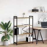 Bookshelf Artisan Oak 80 x 30 x 120 cm Engineered Wood 868424