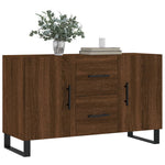 ZNTS Sideboard Brown Oak 100x36x60 cm Engineered Wood 828203