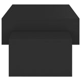 Coffee Table Black 105x55x32 cm Engineered Wood 808523