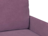 Sofa Sets with Cushion 3 pcs Purple 115 x 56 x 80 cm Plywood 3406224