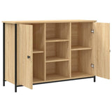 Sideboard Sonoma Oak 100x35x70 cm Engineered Wood 835515