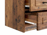 Bedside Cabinet Old Wood 43 x 34.5 x 44.5 cm Engineered Wood 895691