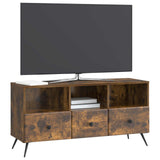 TV Cabinet Smoked Oak 102 x 34.5 x 50 cm Engineered Wood 895600