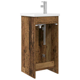 Bathroom Vanity with Sink Old Wood 42 x 40 x 84.5 cm 890678
