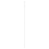 Sliding Door White 78 x 202 cm Solid Pine Wood and Glass 3332216