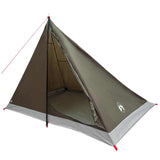 Backpacking Tent Brown and Grey 4-Person 42019354
