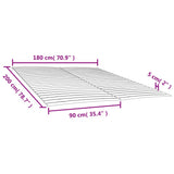 Bed Slats Replacements with 48 Slats 2 pcs 90x200 cm 3203725