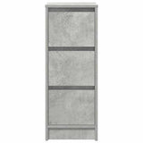 Sideboard Concrete Grey 29,5x34x76 cm Engineered Wood 861637