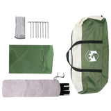Vehicle Awning Green 518 x 580 x 215 cm Polyester and Steel 42028555