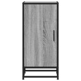 Sideboard Grey Sonoma 35.5x35x76 cm Engineered Wood and Metal 848942
