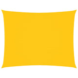 ZNTS Sunshade Sail Oxford Fabric Rectangular 3.5x4.5 m Yellow 135599