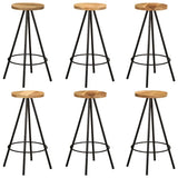7 Piece Bar Set Solid Wood Mango 4009370
