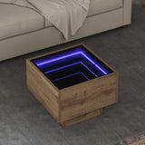Coffee Table Artisan oak 40 x 40 x 30 cm Engineered wood 879657