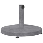 Outdoor Umbrella Base Dark grey wood look 48 x 48 x 32 cm 42010010