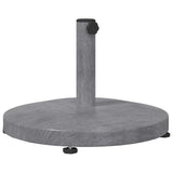 Outdoor Umbrella Base Dark grey wood look 48 x 48 x 32 cm 42010010