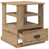 Bedside Cabinet Artisan Oak 50 x 50 x 60 cm Engineered Wood 881409