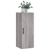 Wall Mounted Cabinet Grey Sonoma 34.5x34x90 cm 828882