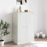 Sideboard White 67x39x107 cm Steel 841666