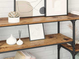 Console Table Old Wood 150 x 29 x 76.5 cm Engineered Wood 882796