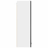 Hanging Cabinet Black Oak 30 x 31 x 100 cm Engineered Wood 884331