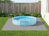 Pool Ground Mat 24 pcs Grey 8.64 m EVA Foam 3433292