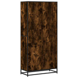 Bookcase Smoked Oak 80.5x35x170.5 cm Engineered Wood 3300857