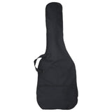 Electric Bass Guitar for Beginner with Bag Black 4/4 46" 70181