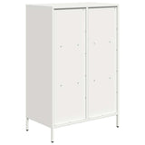 Highboard White 68x39x103.5 cm Steel 851387