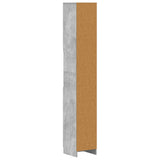 Bathroom Cabinet with Open Shelf UTRECHT Concrete Grey 897698