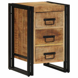 Bedside Cabinet Brown 40 x 40 x 59 cm Solid Mango Wood 4102730