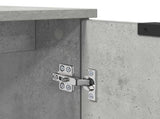 Bathroom Cabinet with Storage Concrete Grey 64.5 x 33.5 x 59 cm 880740