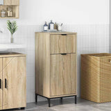 Bathroom Cabinet with Drawer Sonoma Oak 39.5 x 36 x 88 cm 883396