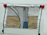 6-8 Person Tunnel Tent, Camping Tent with Bedroom, Living Room, Sewn-in Floor, 3 Doors and Carry T3398P348996