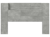 Headboard Concrete Grey Engineered Wood 3418659