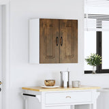 Kitchen Wall Cabinet Kalmar Smoked Oak Engineered Wood 853582